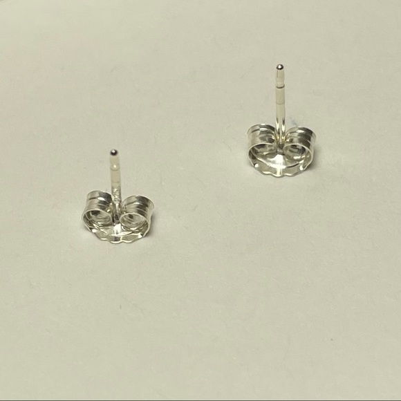 Sterling and Swarovski earrings - Picture 3 of 4